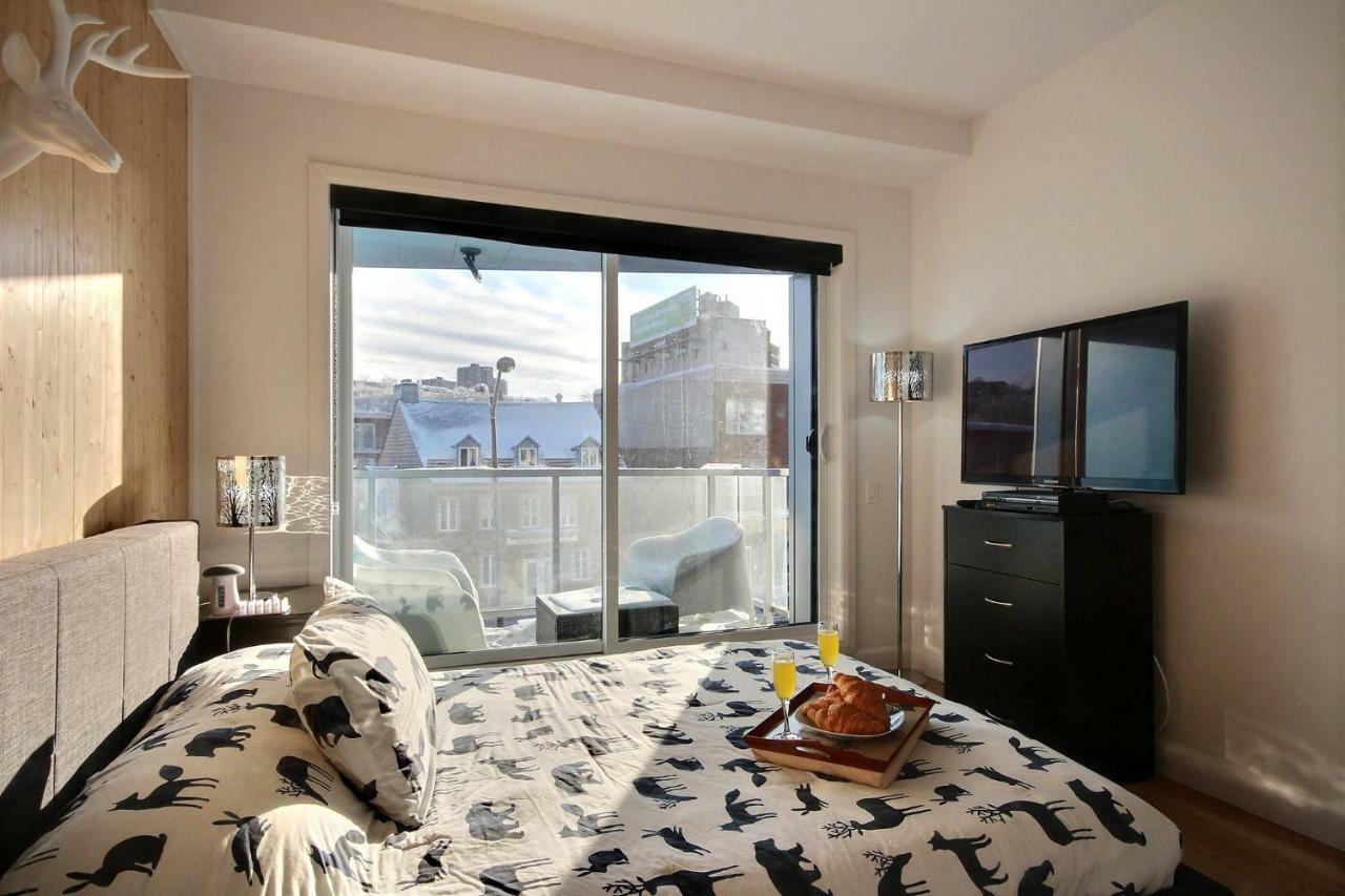 קוויבק סיטי Le Kameleon 318 : Interieur Parking, Rooftop Terrace, Gym מראה חיצוני תמונה